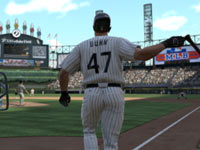 A home run in MLB 11: The Show