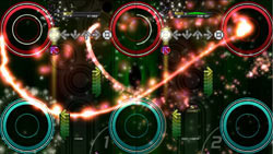 Gameplay from DanceDanceRevolution for Xbox 360