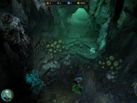 Exploring a grotto in Might and Magic Heroes VI Exploring a grotto in Might and Magic Heroes VI