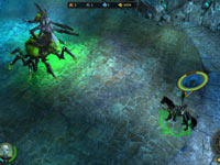 An underground boss battle in Might and Magic Heroes VI An underground boss battle in Might and Magic Heroes VI