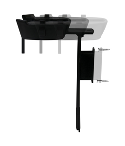 A sturdy, adjustable PlayStation Eye and Kinect Camera mounting clip