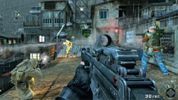 Screenshot from the Kowloon multiplayer map from Call Of Duty: Black Ops First Strike content pack 1