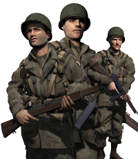 Characters from Brother's in Arms Hell's Highway