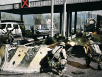 Urban combat from Battlefield 3