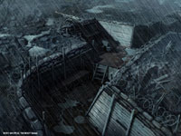A game environment from Captain America: Super Soldier featuring trench warfare