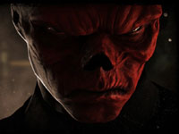 Captain America's arch enemy, Red Skull, from Captain America: Super Soldier