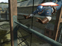 A platforming screenshot from Captain America: Super Soldier
