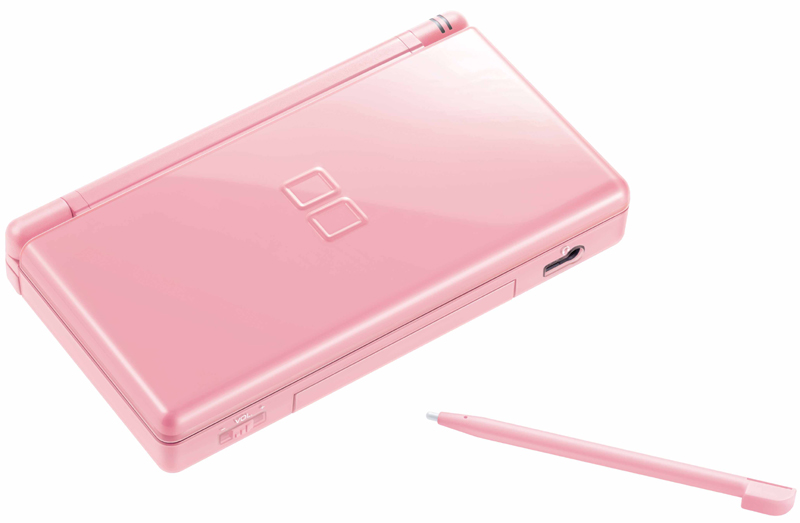 pink nintendo ds