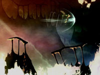 Enoch performing advanced platforming moves in El Shaddai: Ascension of the Metatron