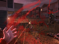 The telekinetic powers of Fettel in F.E.A.R. 3