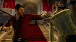 Dominic Corleone punching out a guy in 
'The Godfather II'