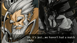 Story mode in 'Guilty Gear XX Accent Core Plus'