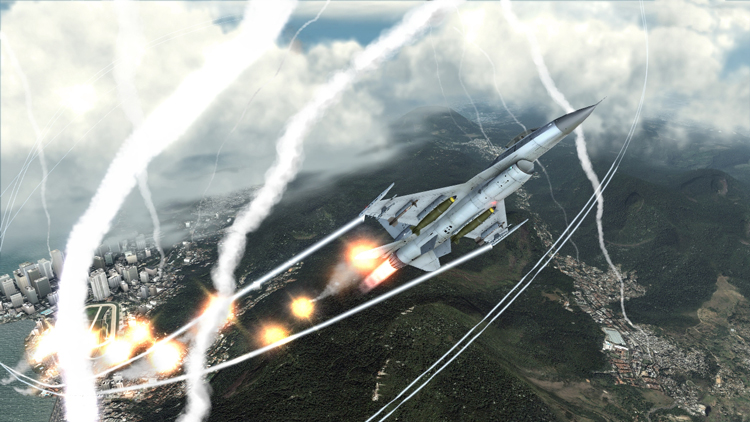 Advanced weapons and counter-measures at your finger tips