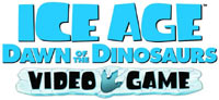 'Ice Age: Dawn of the Dinosaurs' the Video Game logo 'Ice Age: Dawn of the Dinosaurs' the Video Game logo