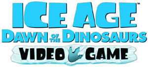 'Ice Age: Dawn of the Dinosaurs' Video Game logo