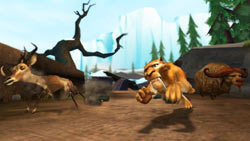 Diego and friends in 'Ice Age: Dawn of the Dinosaurs' the Video Game Diego and friends in 'Ice Age: Dawn of the Dinosaurs' the Video Game