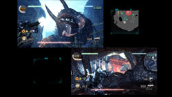 Local split-screen co-op play from Lost Planet 2