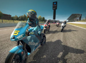 Racing from the front in MotoGP 09/10