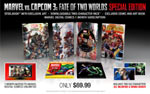 Marvel vs. Capcom 3: Fate of Two Worlds Special Edition box contents