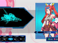 Character and ship selection screenshot from Otomedius Excellent Character and ship selection screenshot from Otomedius Excellent