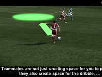 An example of improved AI from Pro Evolution Soccer 2012