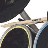 2 authentic wooden drum sticks included.