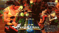 Rock Band 3 takes advantage of the Wireless Keyboard Controller