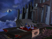 Driving the Desoto on the way to a zombie apocalypse in Sam & Max: Beyond Time and Space Driving the Desoto on the way to a zombie apocalypse in Sam & Max: Beyond Time and Space