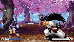 Classic samurai weapon-based fighting in 'Samurai Shodown Anthology'