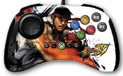 Ryu fight pad bundled with 'Street Fighter IV MadCatz Controller Bundle'