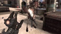 Reducing an enemy to dust by speeding up time in 'Singularity' Reducing an enemy to dust by speeding up time in 'Singularity'