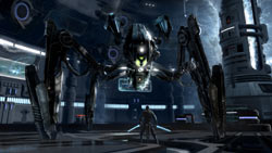 Boss battle in Star Wars: The Force Unleashed II