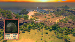Choosing a new build site in Tropico 4