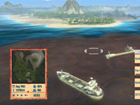 Making a building choice on the water in Tropico 4