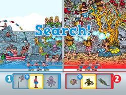 Multiplayer split-screen from Where's Waldo?: The Fantastic Journey for Wii
