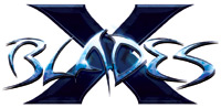 'X-Blades' game logo