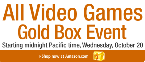 All Video Games Goldbox--Starting at Midnight, Wednesday October 20.