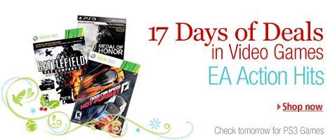 17 Days of Deals in Video Games. EA Action Hits. Shop now. Check tomorrow for PS3 games