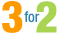Amazon.com 3 for 2 promo
