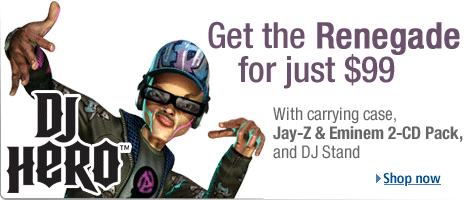 DJ Hero Renegade - Now for $99