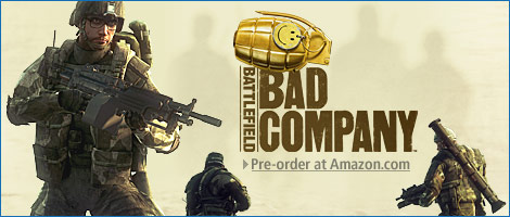 Pre-Order Battlefield: Bad Company and receive an Amazon.com gift card