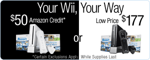 Two Deals to Choose from on Wii Consoles