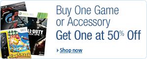 Buy One, Get One Half Off a Selection of Games and Accessories