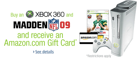 Order Madden NFL 09 for the Xbox 360 and Save