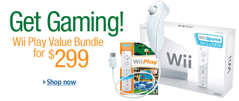 Wii Play Value Bundle Just $299