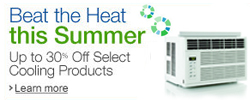 Up to 30% off select cooling products 