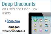 Deep Discounts on Used and Open-Box iPads