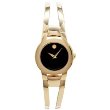Movado Women's Amorosa Gold-Tone Stainless Steel Bangle Bracelet Watch #0604758
