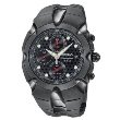 Seiko Men's Chronograph Black Ion Watch #SNA765