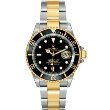 Rolex Oyster Perpetual Submariner Date Two-Tone Steel Mens Watch #16613BKSO